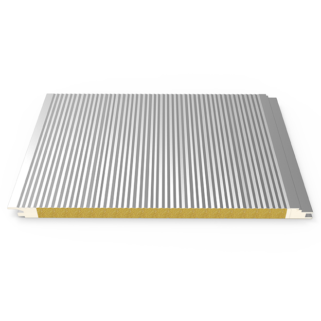 Mineral Wool Sandwich Panel With Polyurethane Sealed Edges