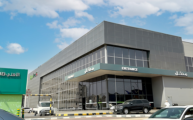 Saudi Arabia Retail Commerce Utilizing Aluminum Composite Panel