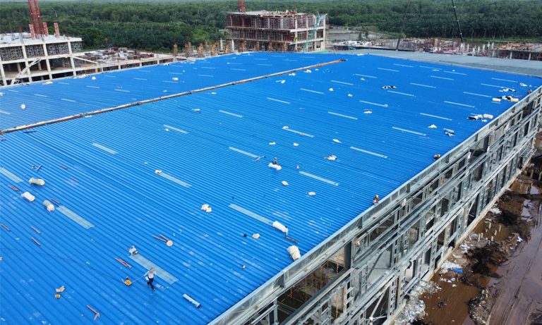 BRD Group Reaches Roofing Milestone at ALTON Super Factory in Malaysia