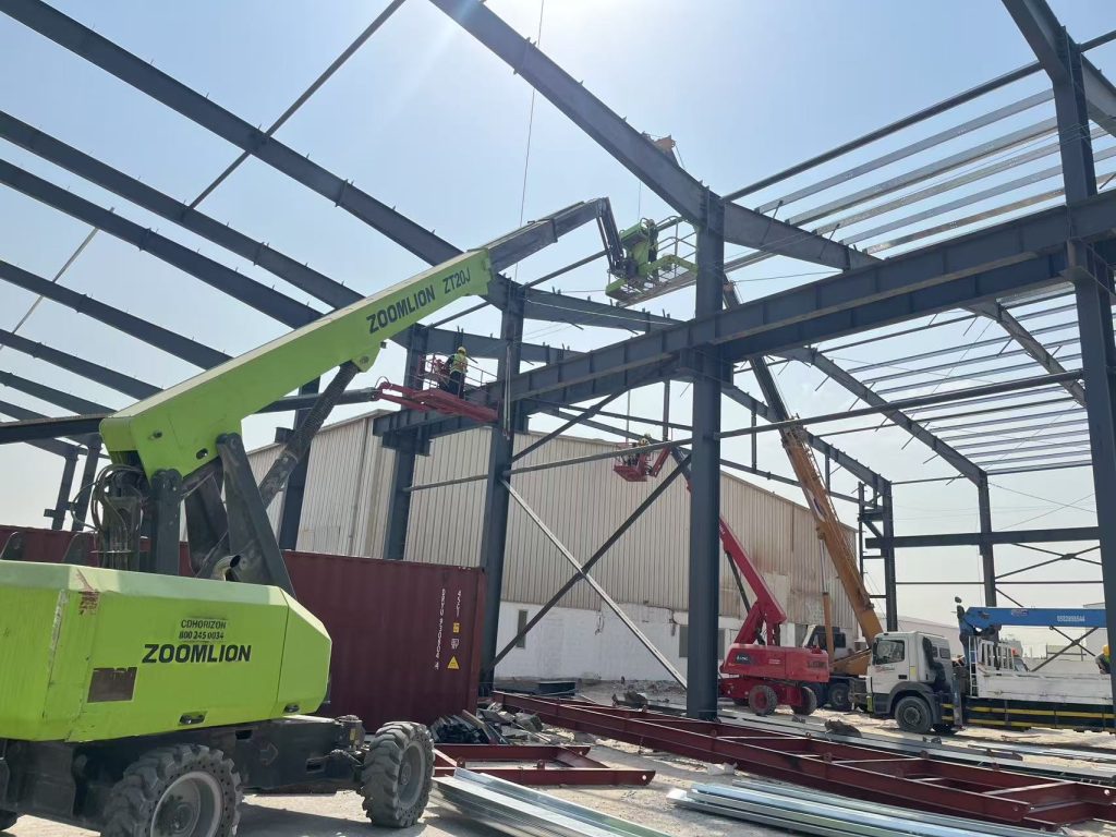 BRD steel structure construction1