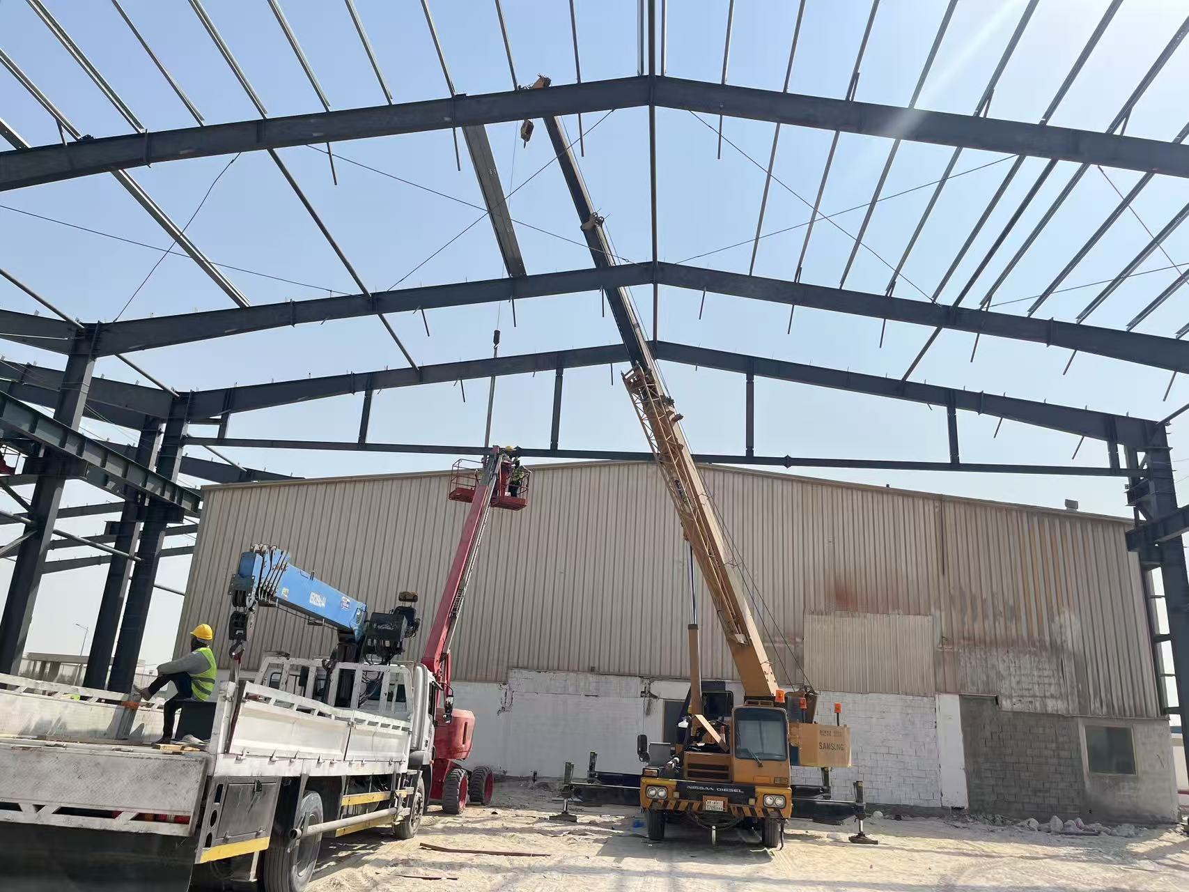 BRD steel structure construction2