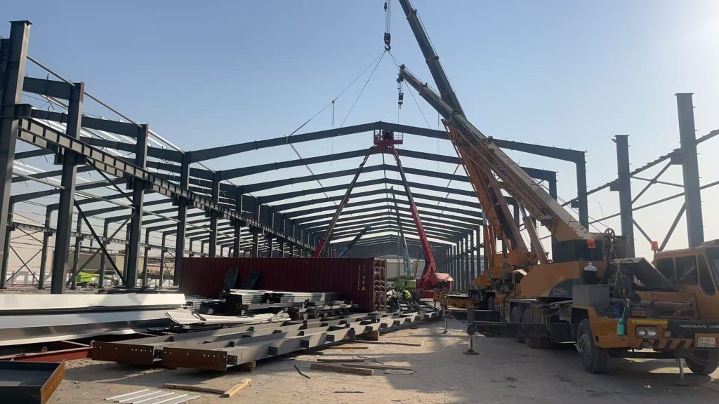 BRD steel structure construction3