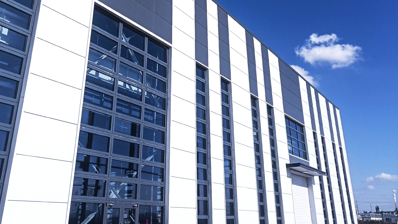 BRD rock wool panel for battery plant